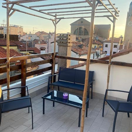 קיוג'ה Laguna Blu Camera Tramonto Con Terrazza Panoramica In Comune מראה חיצוני תמונה