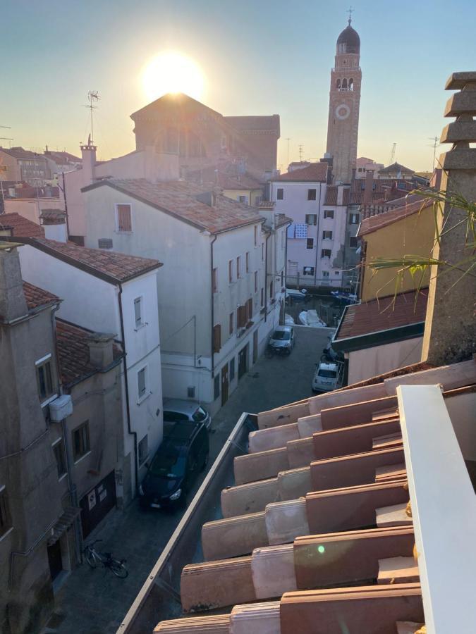 קיוג'ה Laguna Blu Camera Tramonto Con Terrazza Panoramica In Comune מראה חיצוני תמונה
