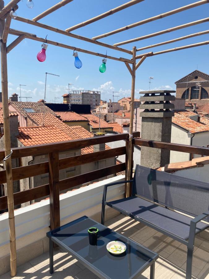קיוג'ה Laguna Blu Camera Tramonto Con Terrazza Panoramica In Comune מראה חיצוני תמונה