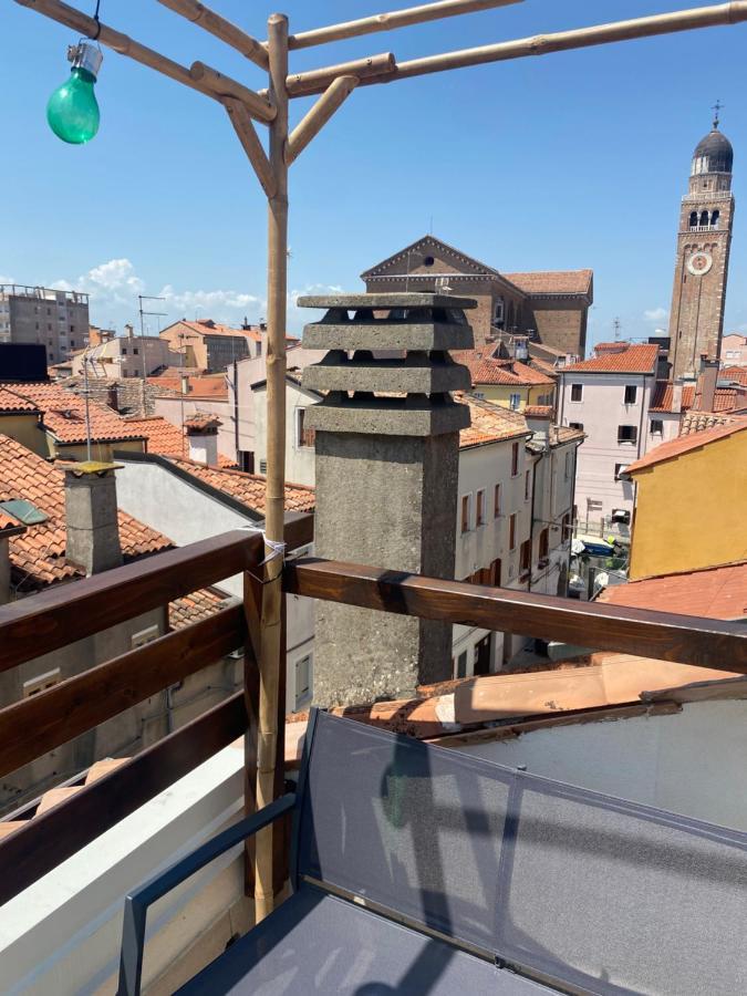 קיוג'ה Laguna Blu Camera Tramonto Con Terrazza Panoramica In Comune מראה חיצוני תמונה